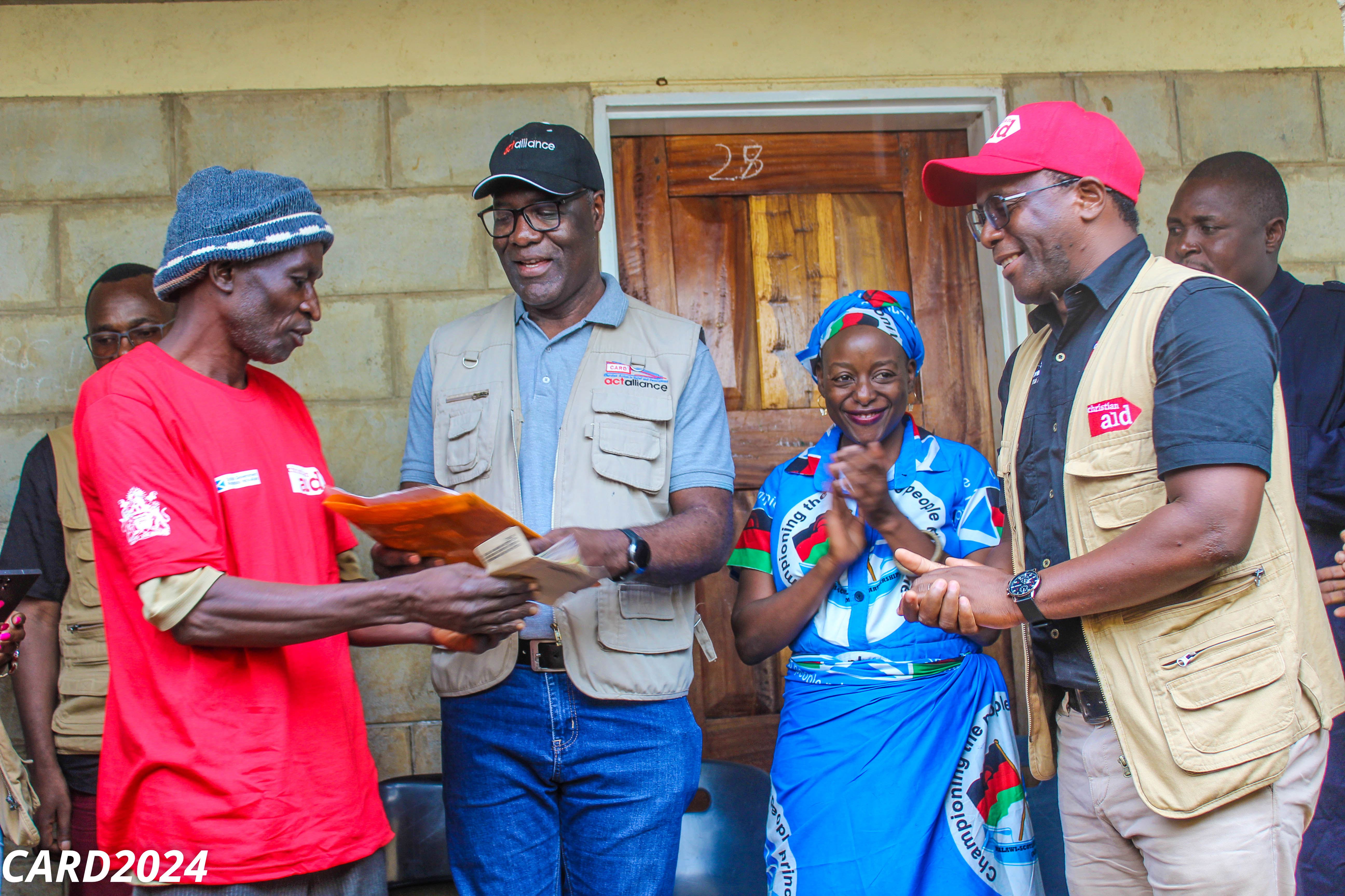 Mwanza's moment of hope: Cash distribution initiative launched amidst food crisis.
